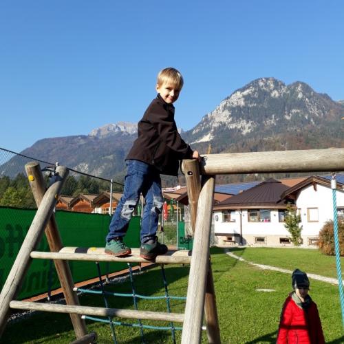 Ausflug zum Spielplatz