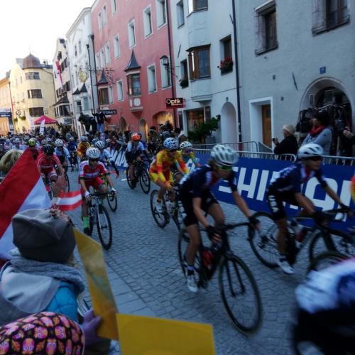 Klasse 2a bei der Rad WM in Rattenberg
