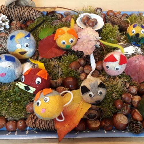 Herbstgeschenke der Natur