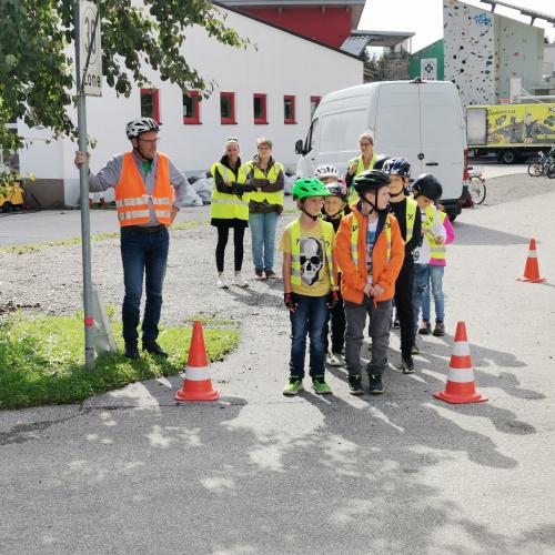 Fahrradübung