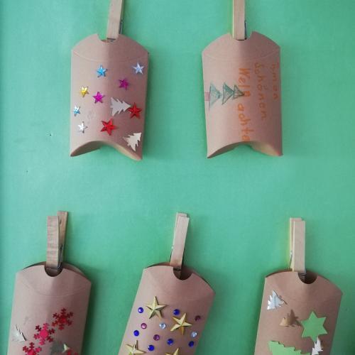 Adventkalender basteln