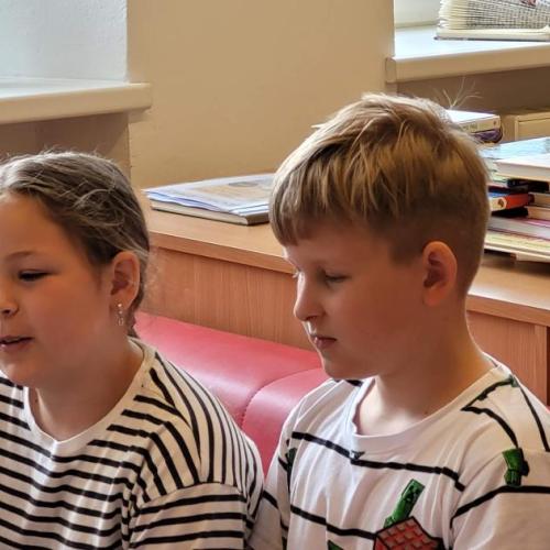 Besuch Schulbücherei