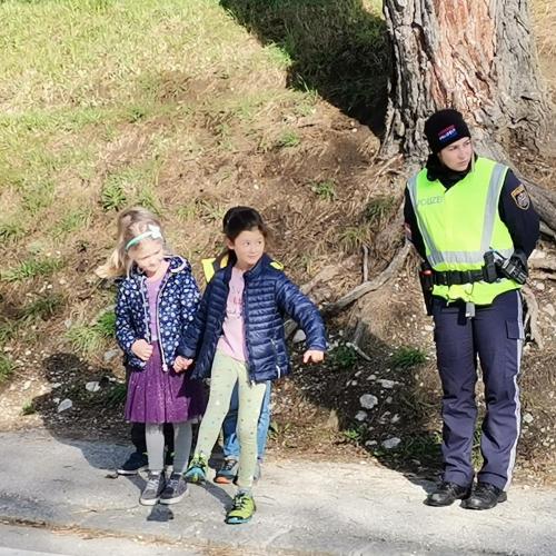 Verkehrserziehung mit der Polizei Kramsach