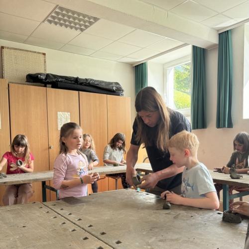 Arbeiten mit Ton