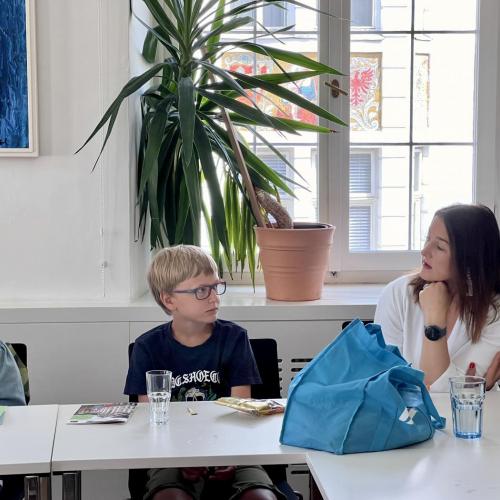 Besuch des Schülerrats der Volksschule Kramsach im Landhaus Tirol