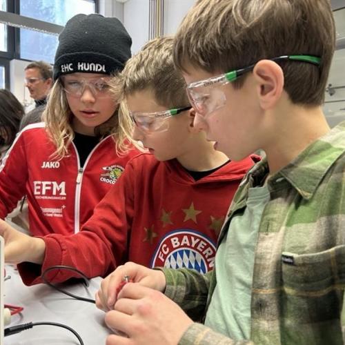 Und dann dürfen wir doch selbst mal ran