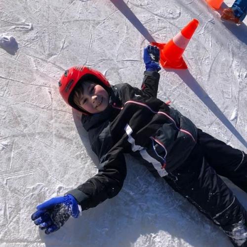 Schneeengel gehen auch auf Eis ;)