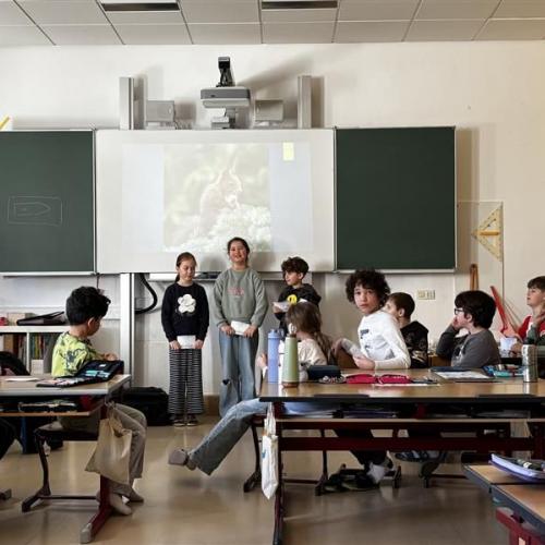 ....durfte jeder kurz präsentieren