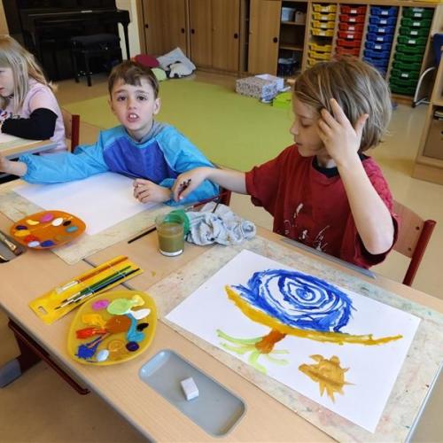 ... tolle Bilder gemalt