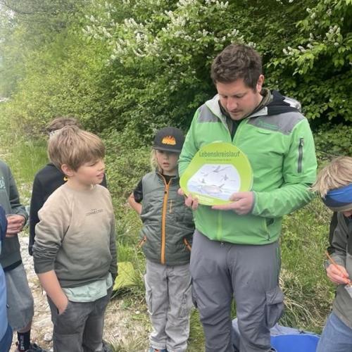 Die Nationalpark Ranger wussten viel über den Lebenskreislauf zu erzählen