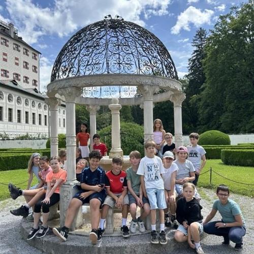 Die 4c im Pavillon