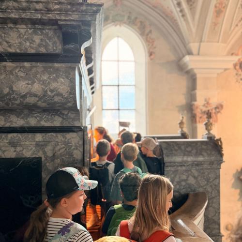 Wir besuchten die Pfarrkirche St. Virgil