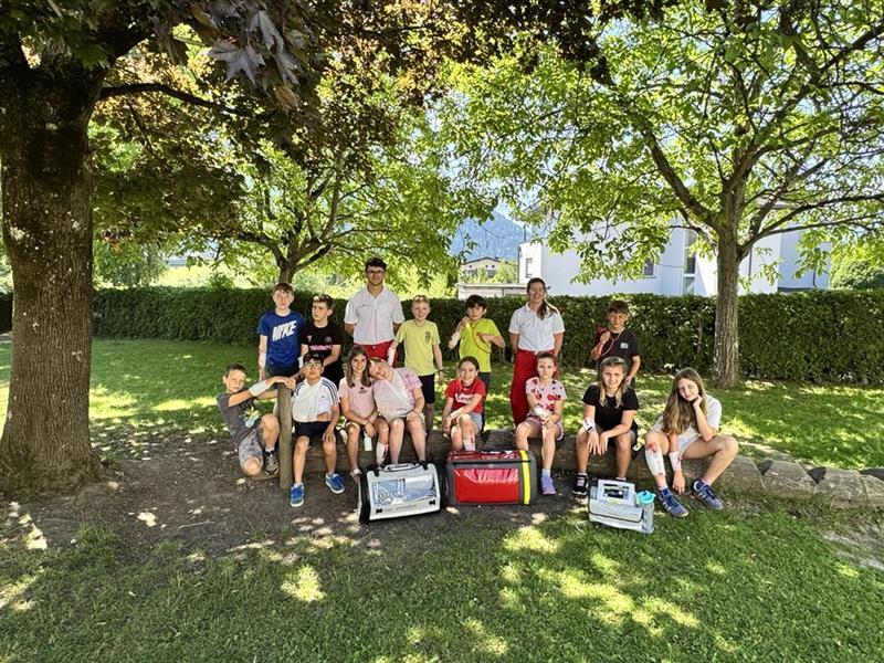 Die 4a verschaffte sich Kühlung im Schatten