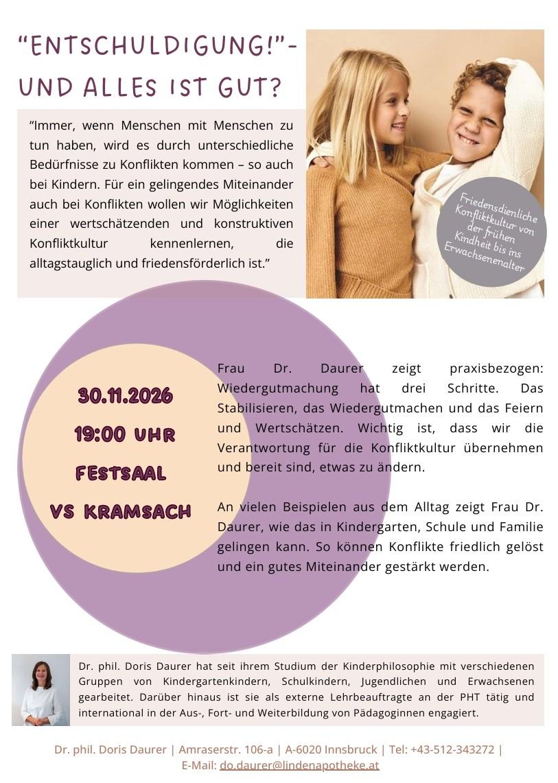 Bildquelle: Doris Daurer Einladung 30.11.2026