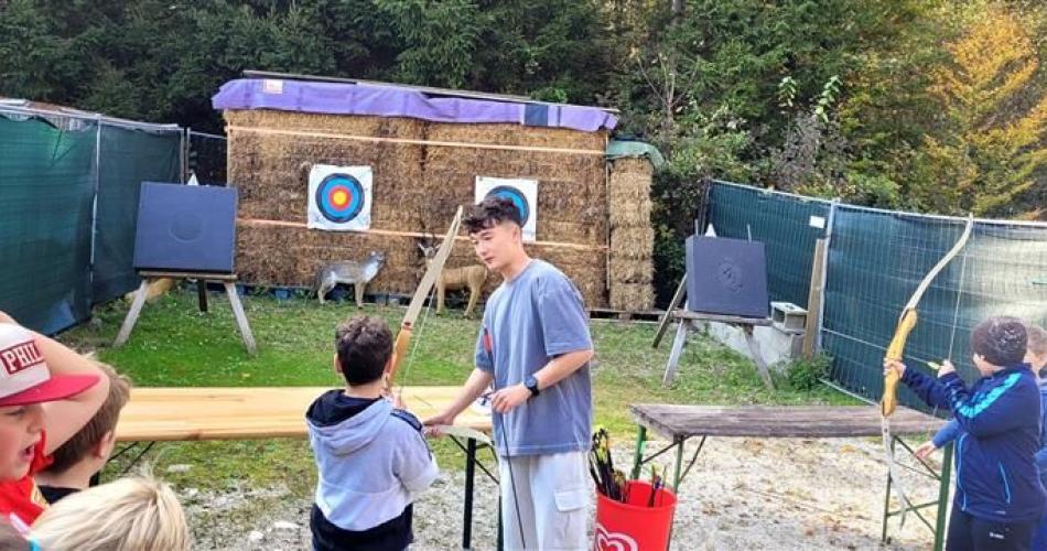 Unsere Multisportgruppe beim Einschießen