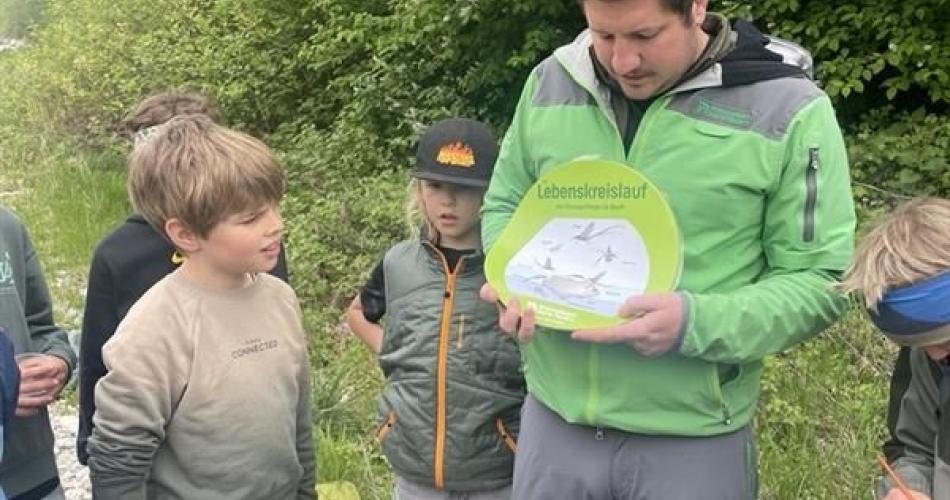 Die Nationalpark Ranger wussten viel über den Lebenskreislauf zu erzählen